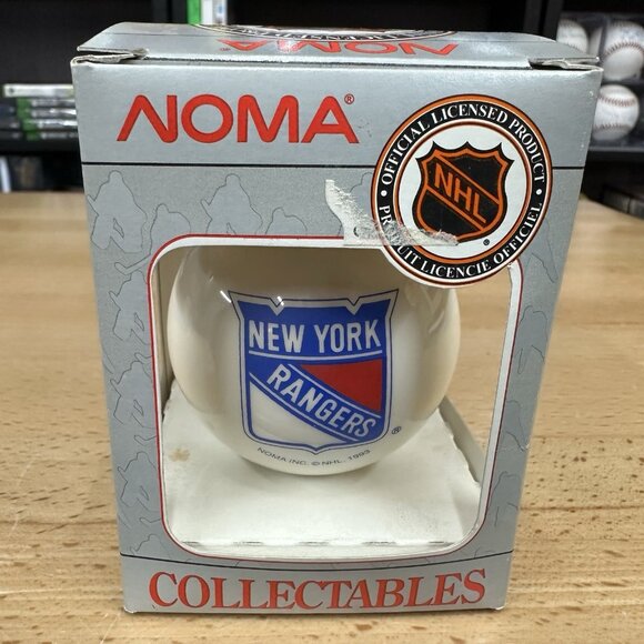 Vintage Noma Collectables - New York Rangers 1993 Christmas Ornament Canada - Picture 1 of 4